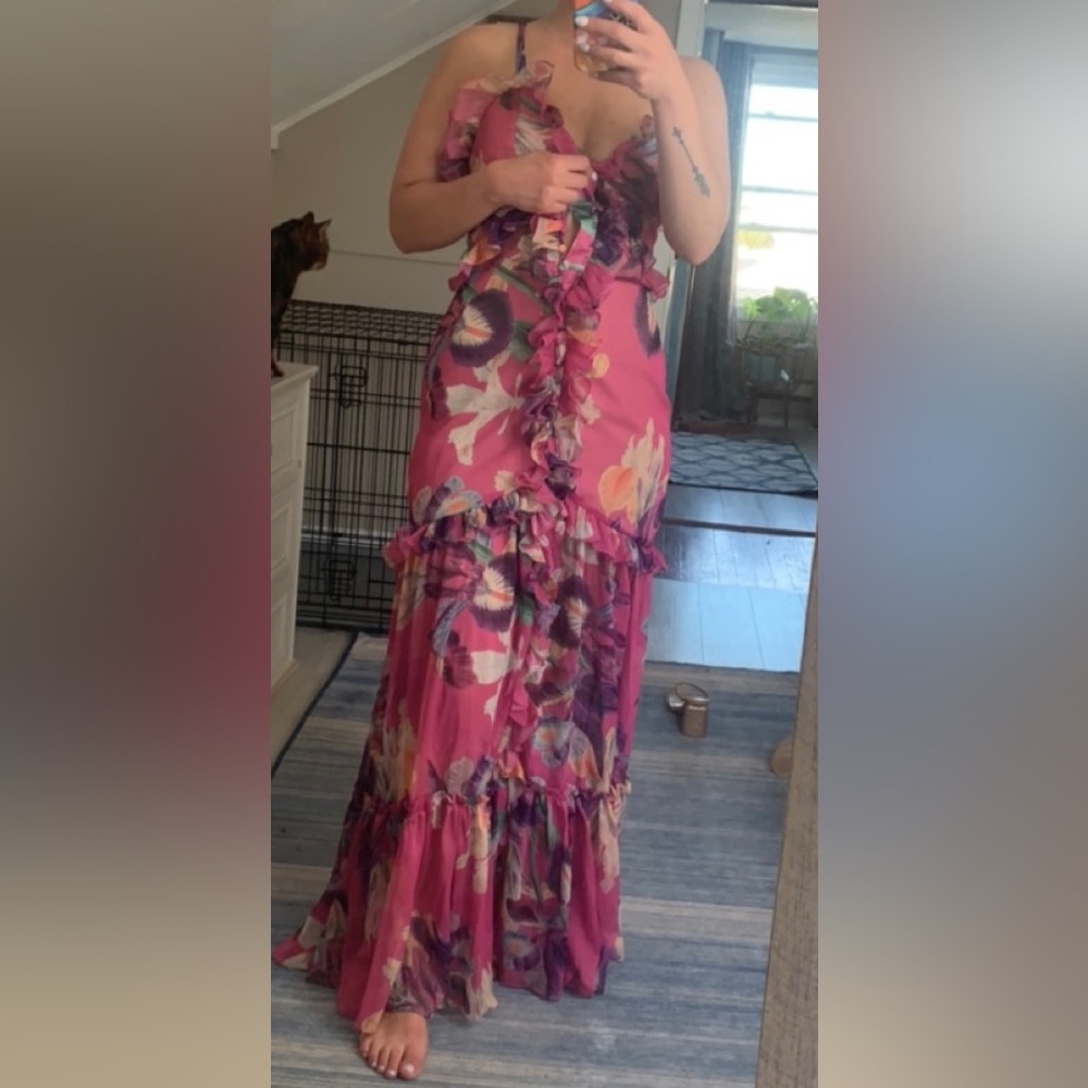 Patbo printed dress NWT